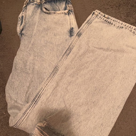 BNWOT Zara High Waist Wide Leg Jeans - Picture 5 of 5